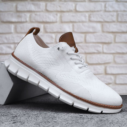 Adam | Chaussures homme, mesh respirant, semelle blanche