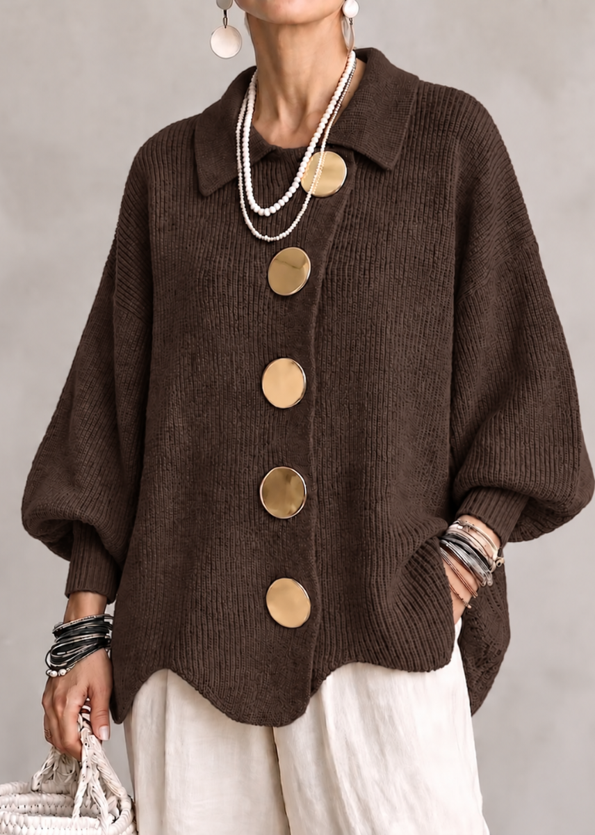 Émilienne | Cardigan oversize à col