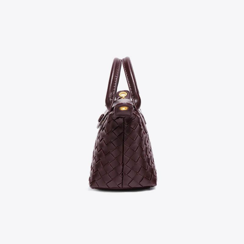 Léonie | Mini sac tressé à main et bandoulière