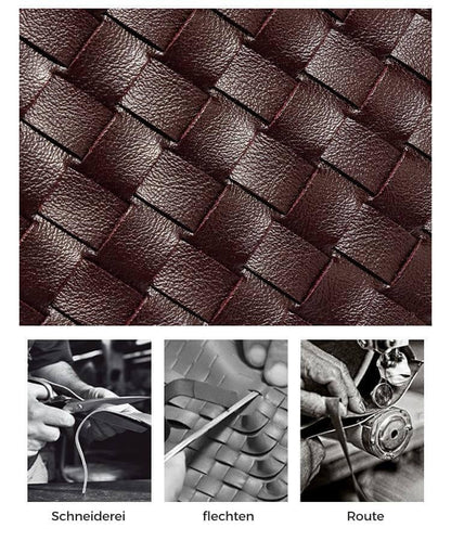 Léonie | Mini sac tressé à main et bandoulière
