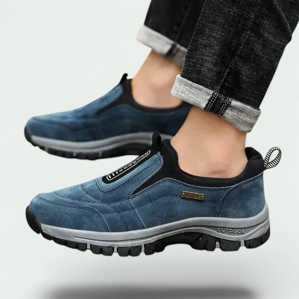 Bastien | Chaussures décontractées sans lacets, antidérapantes et orthopédiques